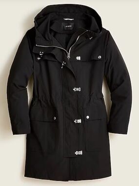 J.Crew Women’s Lightweight Utility Jacket - Black
XXS (Relaxed Fit - fits XS/S)